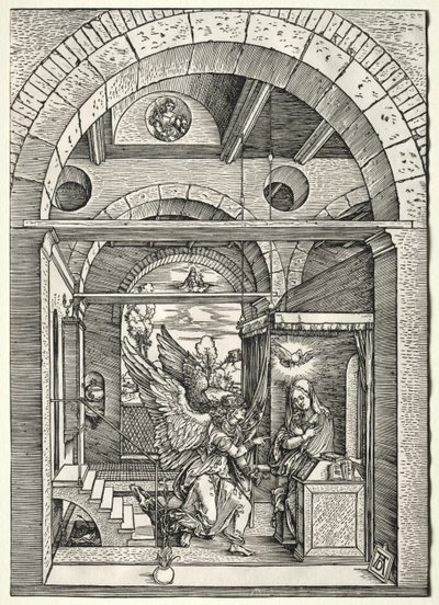 De Aankondiging door Albrecht Dürer