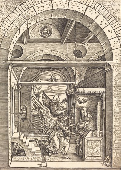 De Aankondiging door Albrecht Dürer