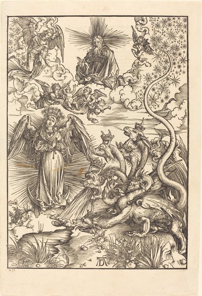 De Apocalyptische Vrouw door Albrecht Dürer