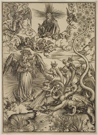 De Apocalyptische Vrouw door Albrecht Dürer