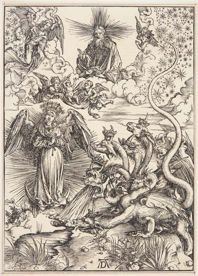 De Apocalyptische Vrouw door Albrecht Dürer