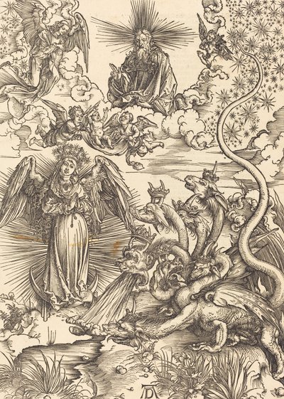 De Apocalyptische Vrouw, 1498 door Albrecht Dürer