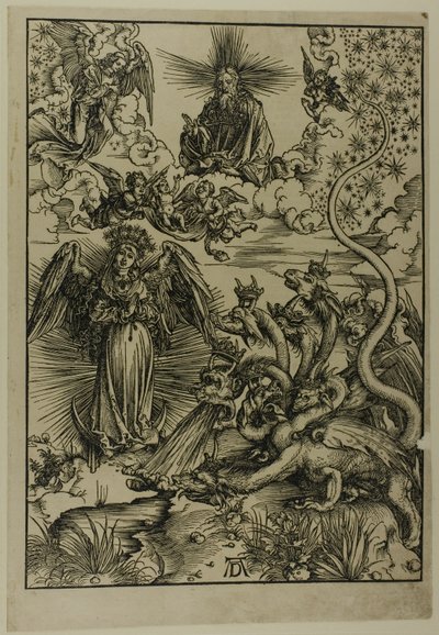 De Apocalyptische Vrouw, uit De Apocalyps door Albrecht Dürer
