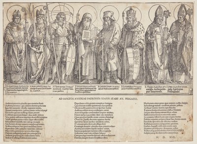 De Oostenrijkse heiligen door Albrecht Dürer