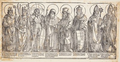 De Oostenrijkse heiligen door Albrecht Dürer