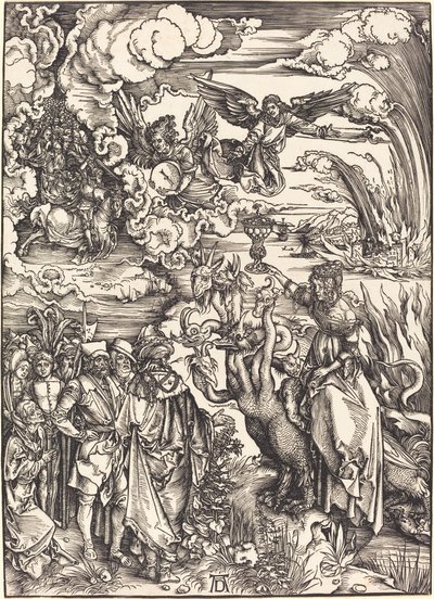 De Babylonische Hoer door Albrecht Dürer