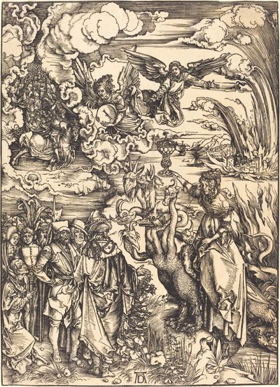 De Babylonische Hoer door Albrecht Dürer