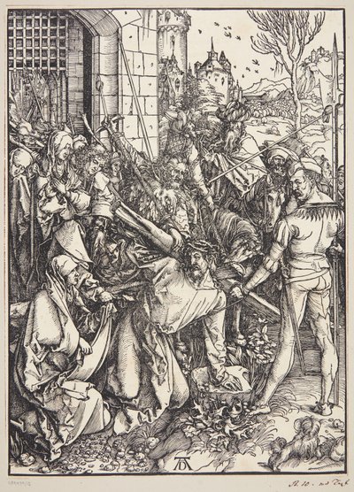 Het Dragen van het Kruis door Albrecht Dürer