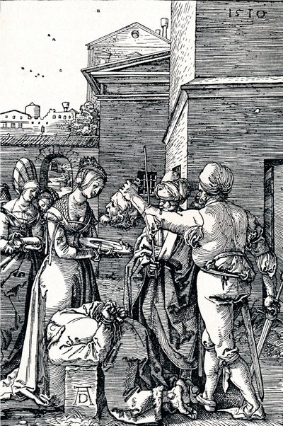 De onthoofding van Johannes de Doper, 1510 1906 door Albrecht Dürer