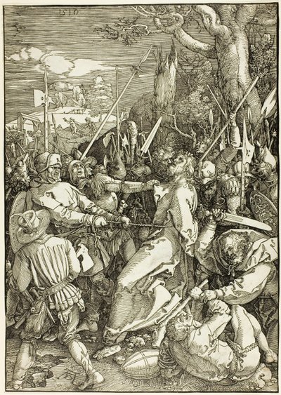 Het Verraad van Christus, uit De Grote Passie door Albrecht Dürer