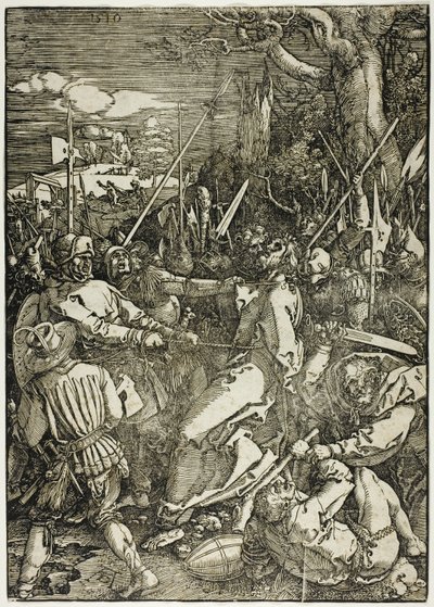 Het verraad van Christus, uit De Grote Passie door Albrecht Dürer