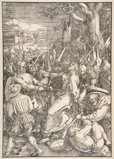 Het Verraad van Christus, uit De Grote Passie door Albrecht Dürer