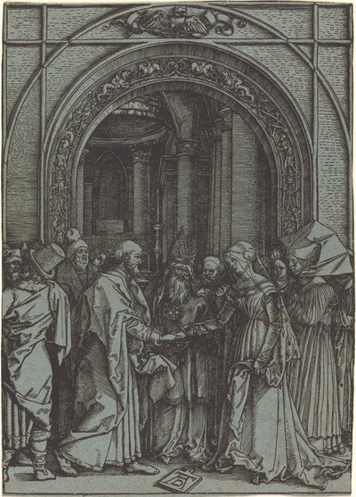 De Verloving van de Maagd door Albrecht Dürer