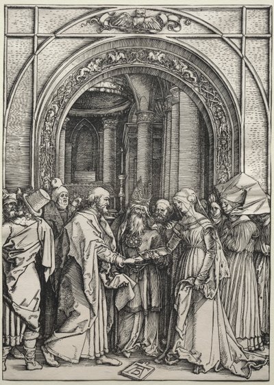 De Verloving van de Maagd door Albrecht Dürer