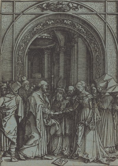 De Verloving van de Maagd door Albrecht Dürer