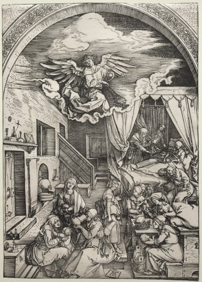 De Geboorte van de Maagd door Albrecht Dürer