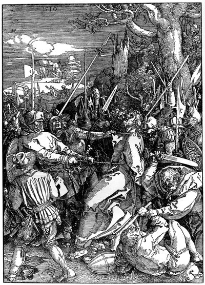 De gevangenneming van Christus, 1510, 1936 door Albrecht Dürer