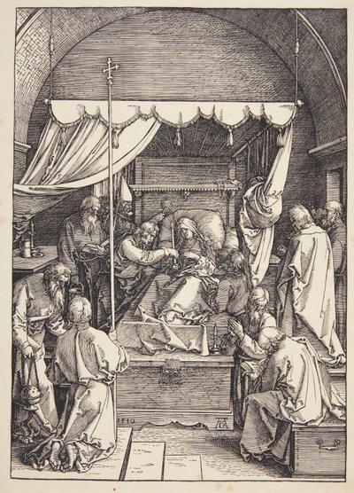 De dood van de Maagd door Albrecht Dürer