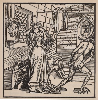 De Demon van IJdelheid en de Kokette, illustratie uit 