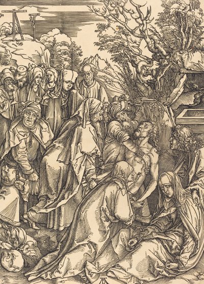 De kruisafneming, ca. 1497 door Albrecht Dürer