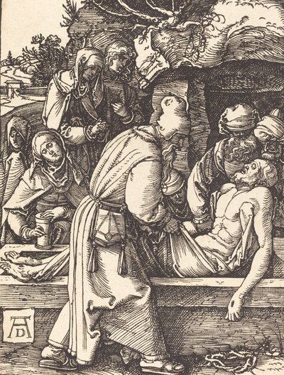 De kruisafneming, waarschijnlijk ca. 1509-1510 door Albrecht Dürer