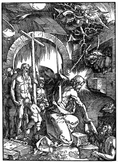 De afdaling van Christus in de Limbo door Albrecht Dürer