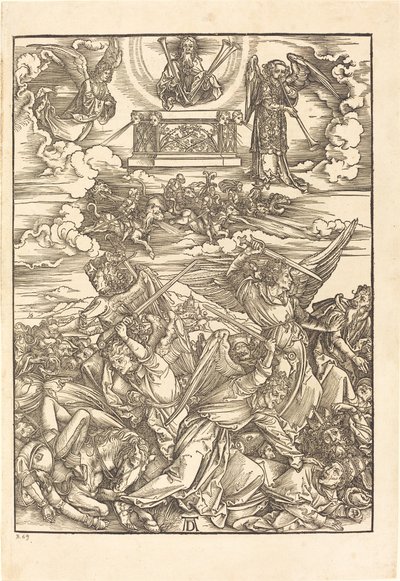 De Vier Wrekende Engelen door Albrecht Dürer