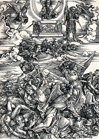 De Vier Wrekende Engelen door Albrecht Dürer