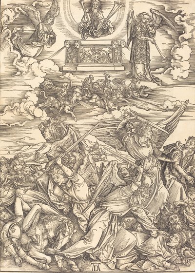 De Vier Wrekende Engelen door Albrecht Dürer