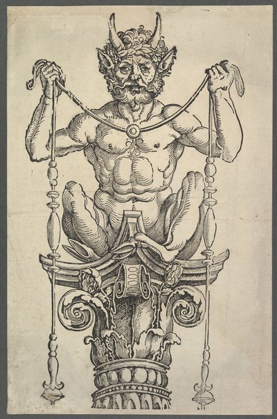 Het grote kolom bovenblok door Albrecht Dürer