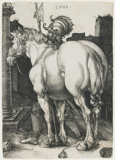 Het Grote Paard door Albrecht Dürer