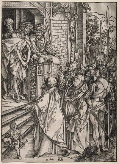 De Grote Passie: Christus getoond aan het volk door Albrecht Dürer