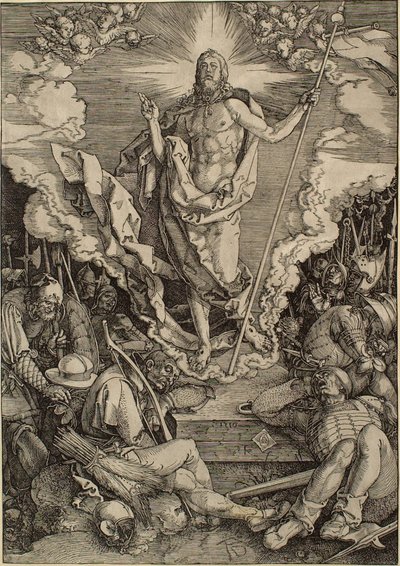 De Grote Passie: De verrijzenis door Albrecht Dürer