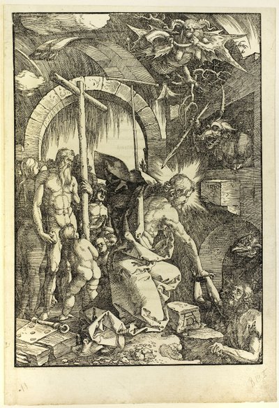 De Nederdaling ter Hel, uit De Grote Passie door Albrecht Dürer