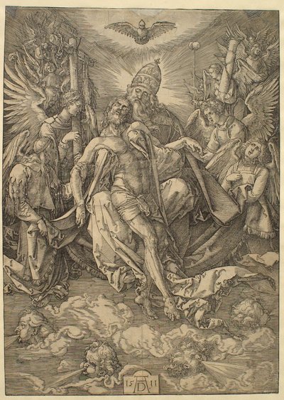 De Heilige Drie-eenheid door Albrecht Dürer