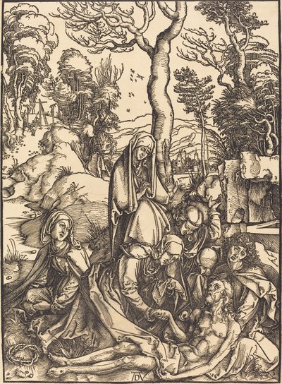 De Klaagzang door Albrecht Dürer