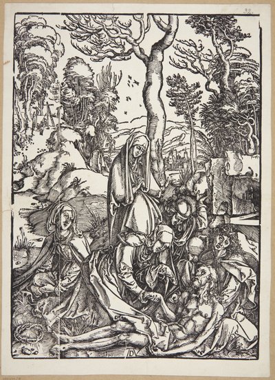 De klaagzang door Albrecht Dürer