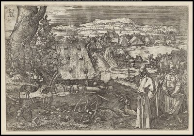 Het Landschap met het Kanon, 1518 door Albrecht Dürer