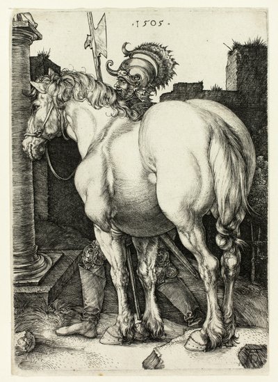 Het Grote Paard door Albrecht Dürer