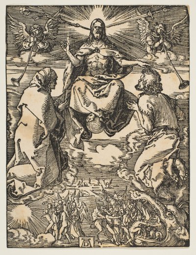 Het Laatste Oordeel, uit De Kleine Passie door Albrecht Dürer