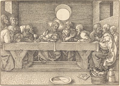 Het laatste avondmaal door Albrecht Dürer