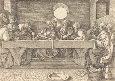 Het laatste avondmaal door Albrecht Dürer