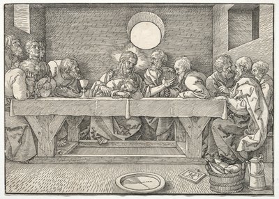 Het laatste avondmaal door Albrecht Dürer