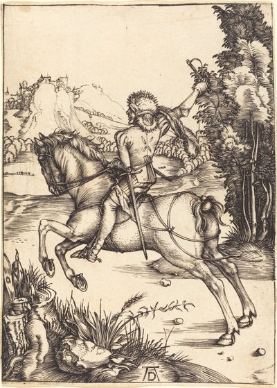 De Kleine Koerier door Albrecht Dürer