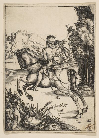 De Kleine Koerier door Albrecht Dürer