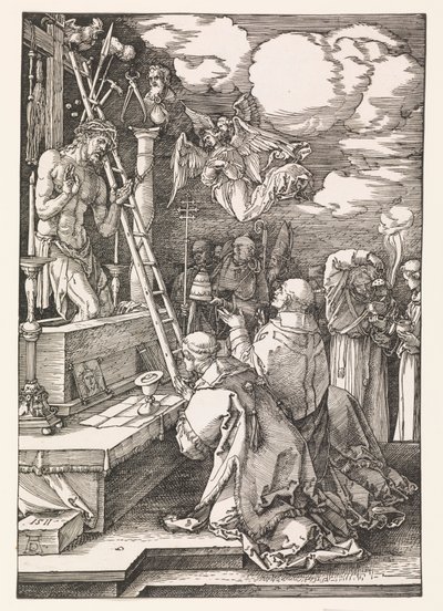 De mis van St. Gregorius door Albrecht Dürer
