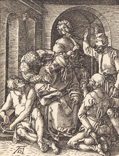 De Bespotting van Christus, waarschijnlijk ca. 1509-1510 door Albrecht Dürer