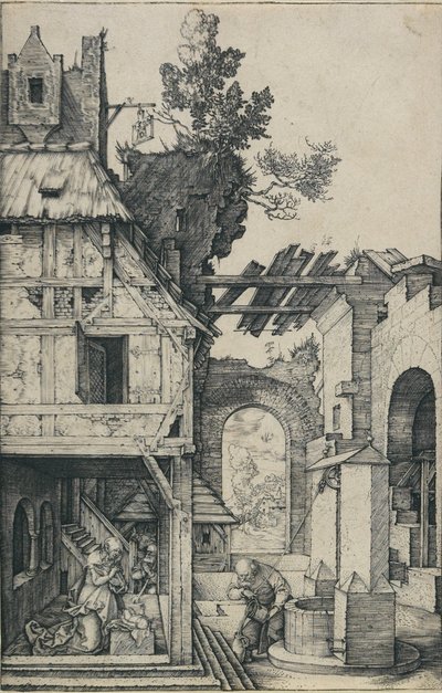 De geboorte van Christus door Albrecht Dürer