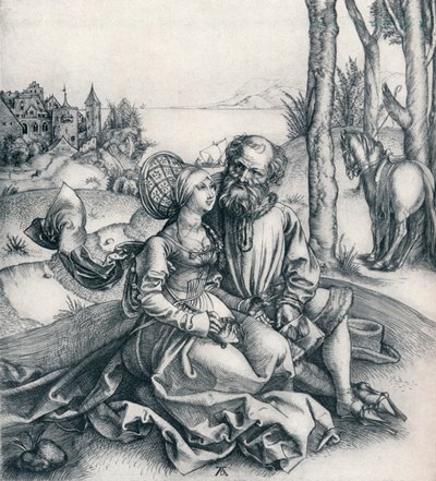 Het Aanbod van Liefde, 1495, 1906 door Albrecht Dürer