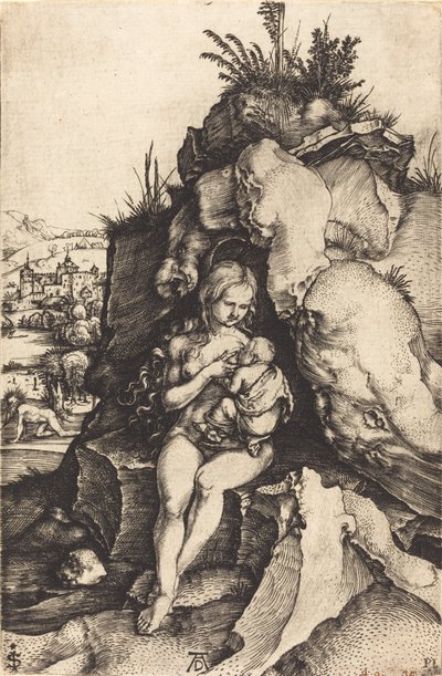 De boetedoening van Sint Johannes Chrysostomus door Albrecht Dürer